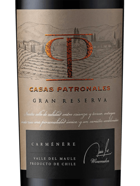 Casas Patronales Gran Reserva Carménère 2020