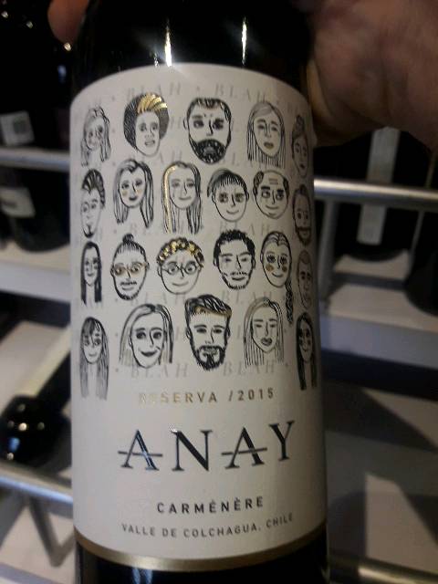 Anay Reserva Carménère 2017