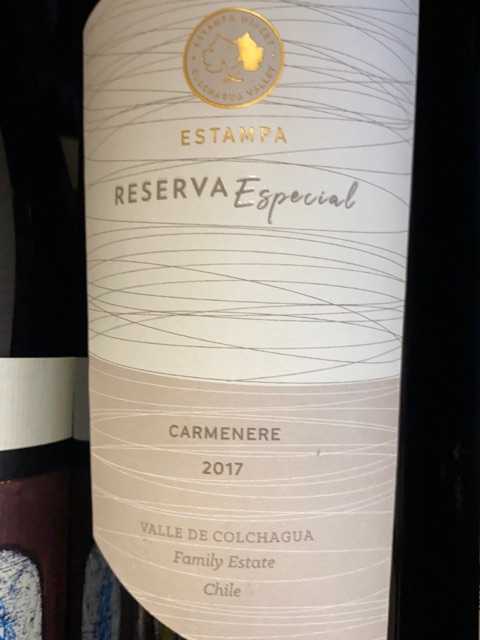 Estampa Reserva Especial Carmenère