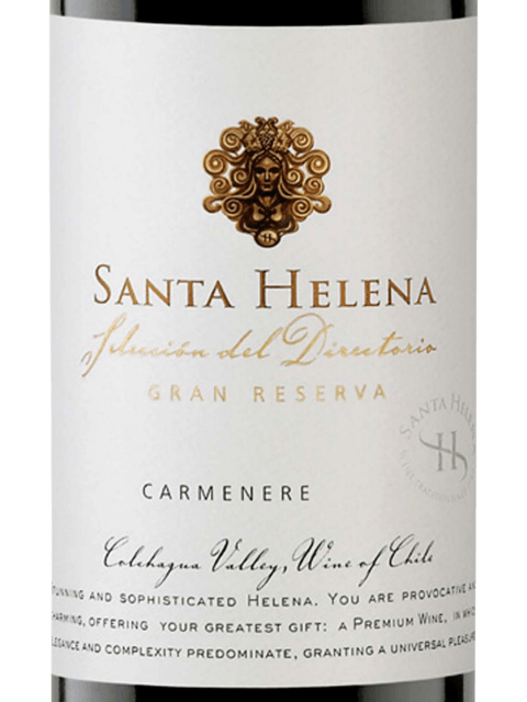 Viña Santa Helena Gran Reserva Carmenère (Selección del Directorio) 2019