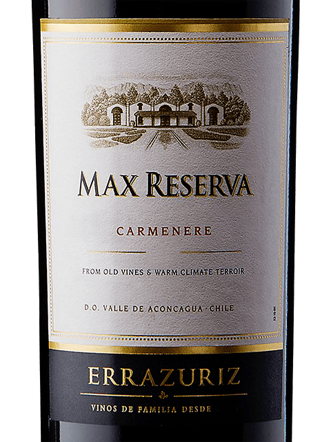 Errazuriz Max Reserva Carmenère 2019