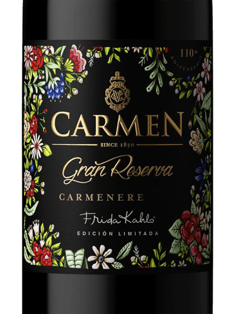 Carmen Gran Reserva Carmenère Frida Kahlo Edición Limitada 2021