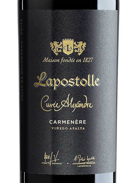 Lapostolle Cuvée Alexandre Carmenère Apalta Vineyard 2021