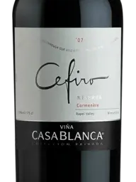 Casablanca Cefiro Reserva Carmenère 2018
