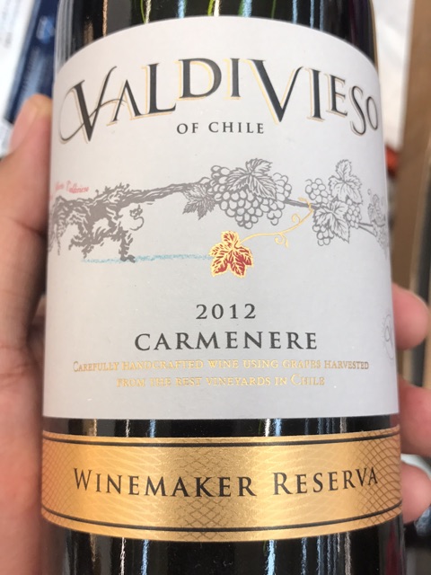 Valdivieso Winemaker Reserva Carmenère 2020