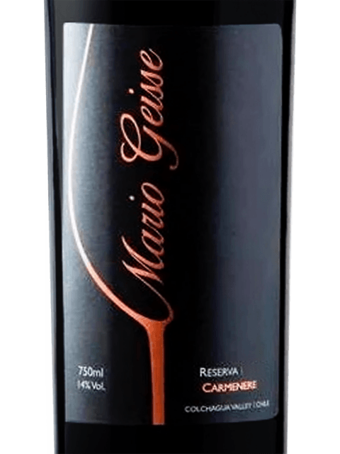 Mario Geisse Reserva Carmenère 2020