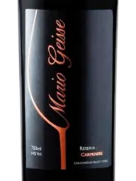 Mario Geisse Reserva Carmenère 2020