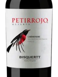 Bisquertt Family Vineyards Petirrojo Reserva Carmenère 2022
