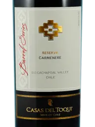 Viña Casas del Toqui Barrel Series Carmenère Reserva 2020