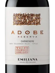 Emiliana Adobe Carmenère (Reserva) 2022