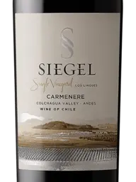 Siegel Single Vineyard Los Lingues Carmenère 2018