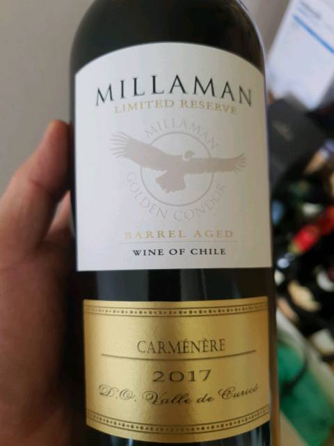 Millaman Limited Reserve Barrel Aged Carmenère