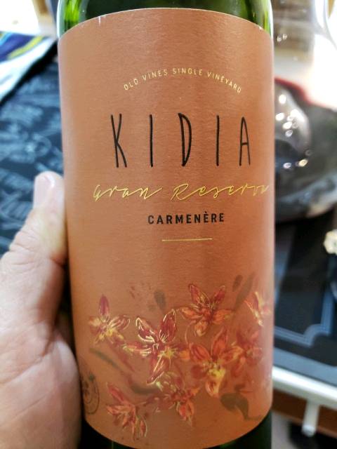 Kidia Gran Reserva Carmenère 2018