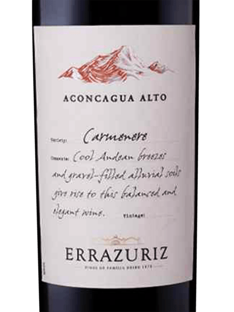 Errazuriz Aconcagua Alto Carmenère