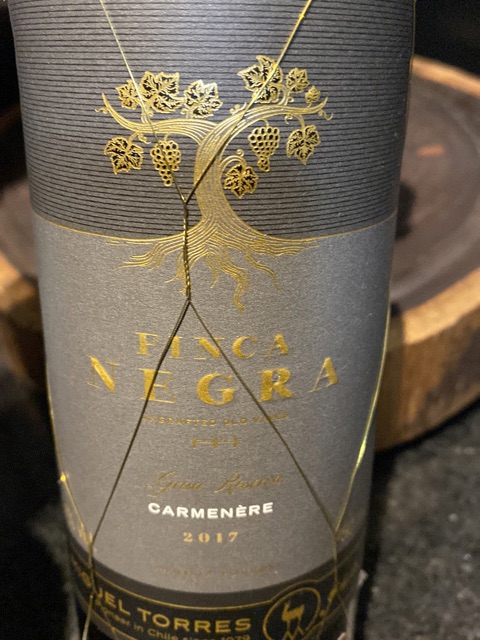 Miguel Torres Chile Finca Negra Gran Reserva Carmenère 2017