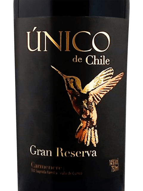 Único de Chile Gran Reserva Carménère 2018