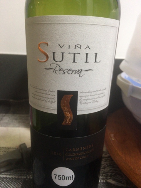 Sutil Reserva Carmenère 2020