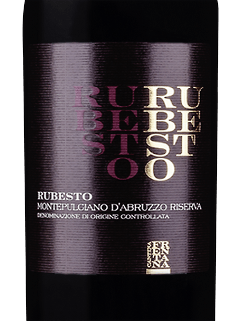 Frentana Rubesto Montepulciano d'Abruzzo Riserva 2017