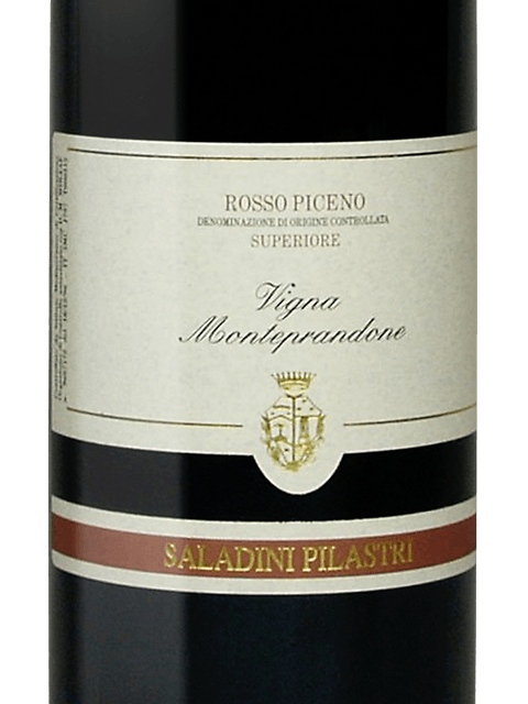 Saladini Pilastri Rosso Piceno Vigna Monteprandone Superiore