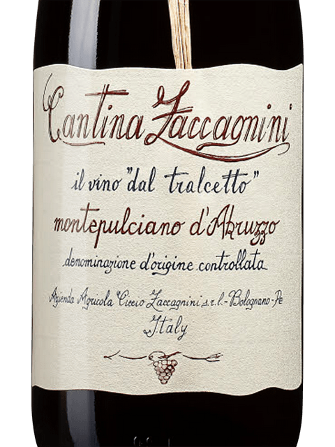 Cantina Zaccagnini Il Vino dal Tralcetto Montepulciano d'Abruzzo