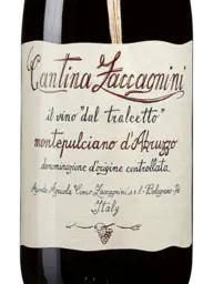 Cantina Zaccagnini Il Vino dal Tralcetto Montepulciano d'Abruzzo 2020