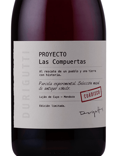 Durigutti Family Winemakers Durigutti Proyecto Las Compuertas Cordisco 2019