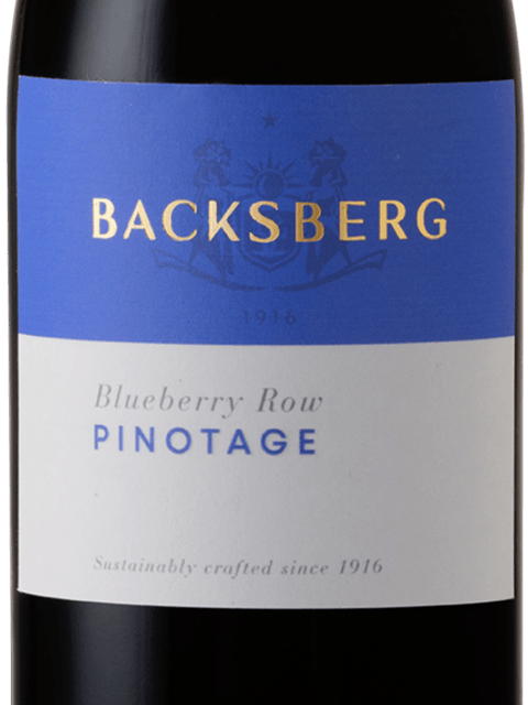 Backsberg Blueberry Row Pinotage 2020