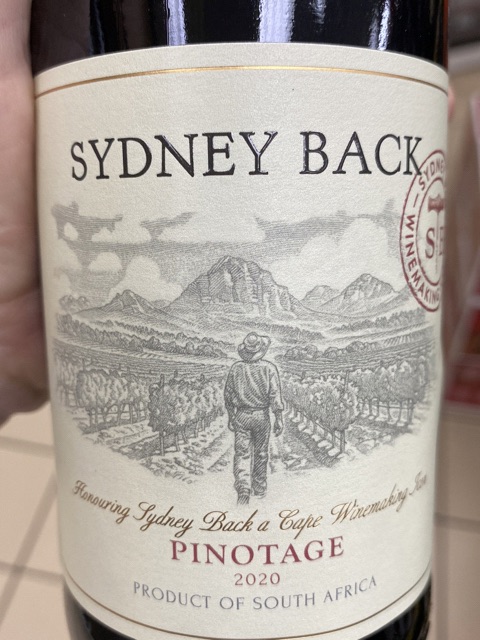 Sydney Back Pinotage