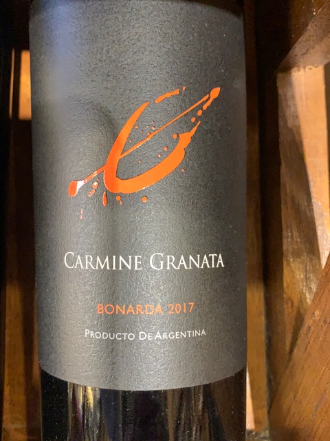 Carmine Granata Bonarda 2019