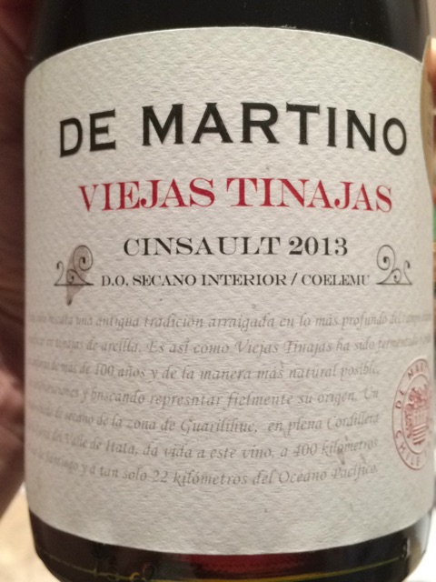 De Martino Viejas Tinajas Cinsault