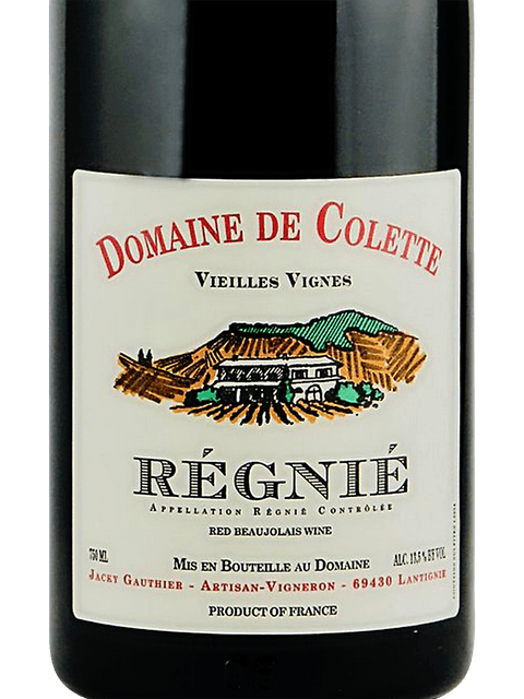 Domaine de Colette Sélection Vieilles Vignes Régnié