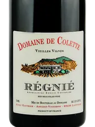 Domaine de Colette Sélection Vieilles Vignes Régnié 2022