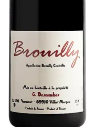 G. Descombes Brouilly 2019