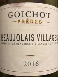 Goichot Frères Beaujolais-Villages 2019