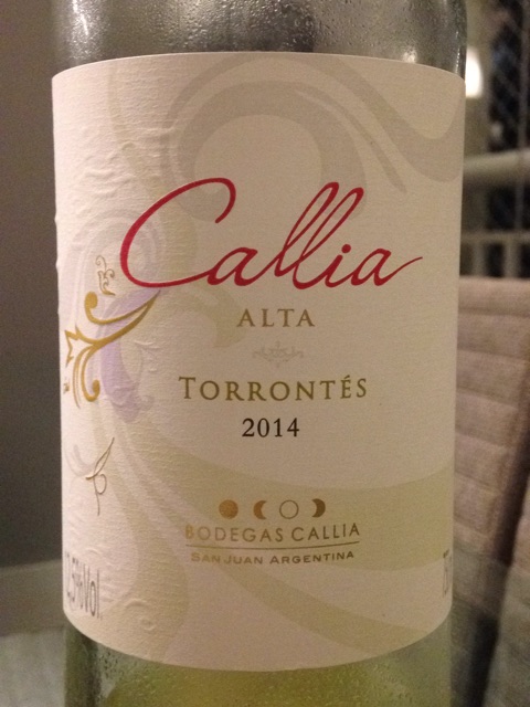 Callia Alta Torrontés 2022