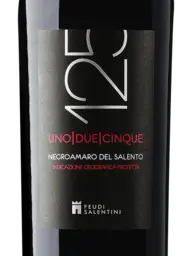 Feudi Salentini 125 Uno Due Cinque Negroamaro del Salento 2020