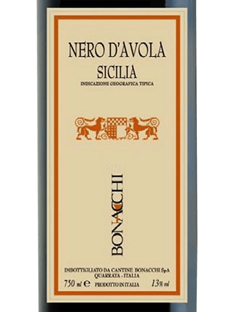 Bonacchi Nero d'Avola Sicilia 2021