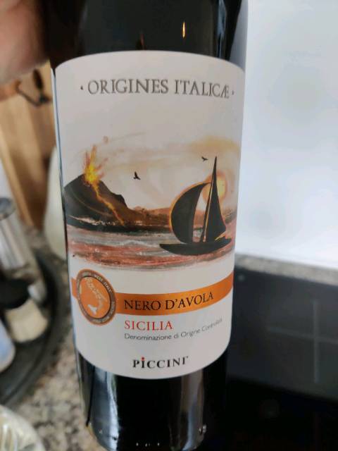 Piccini Origines Italicae Nero d'Avola