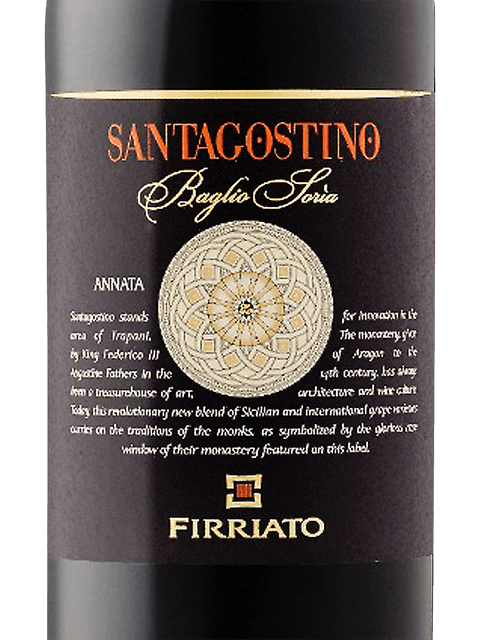 Firriato Santagostino Baglio Sorìa Red