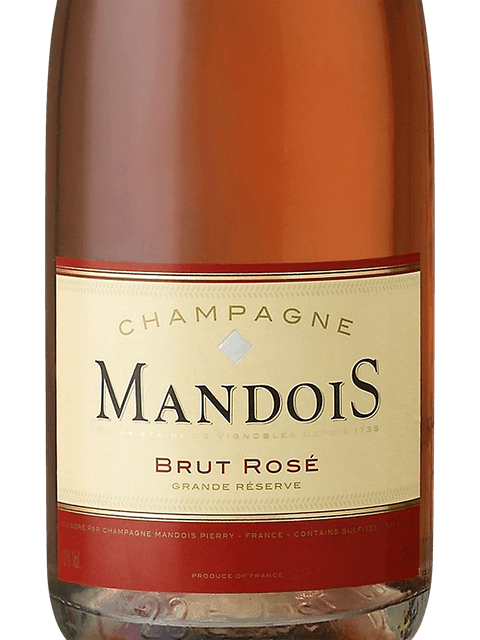 Mandois Grande Reserve Brut Rosé Champagne