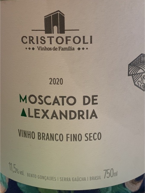 Cristofoli Moscato de Alexandria