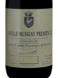 Domaine Comte Georges de Vogüé Chambolle-Musigny Premier Cru 2017