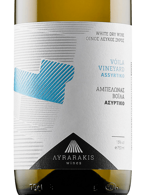 Lyrarakis Assyrtiko Voila Vineyard