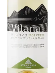 Lyrarakis Vilana Pgi Crete White Dry 2018