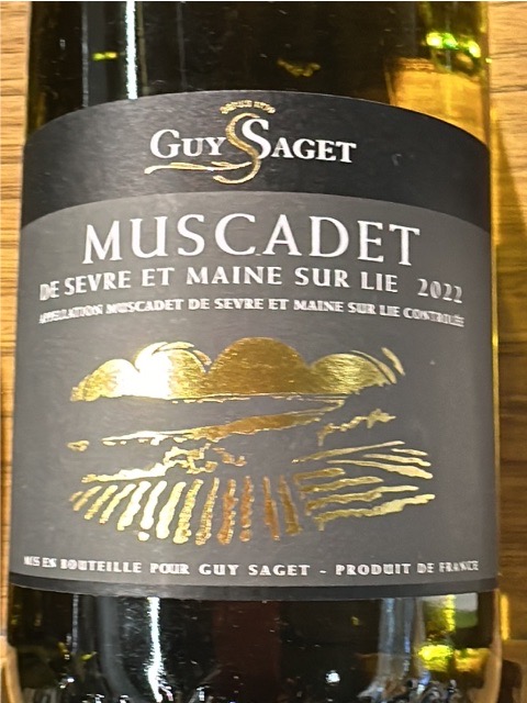 Guy Saget Muscadet De Sevre Et Maine Sur Lie