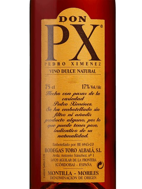 Toro Albalá Don PX Pedro Ximenez