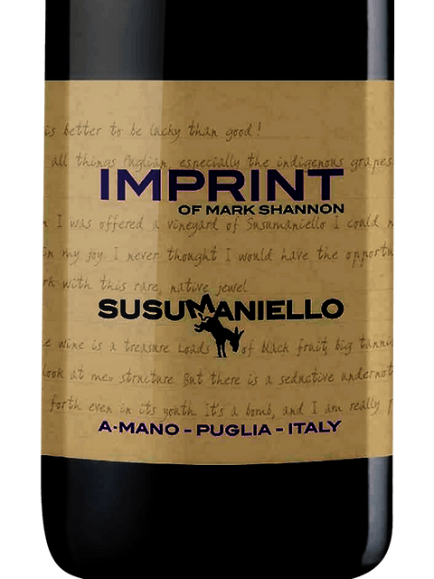 A Mano Imprint of Mark Shannon Susumaniello 2021