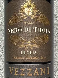 Vezzani Nero di Troia 2019