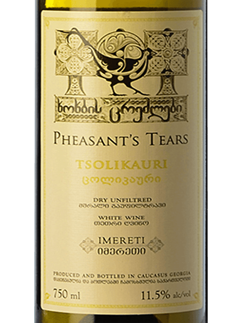 Pheasant's Tears Tsolikauri 2022