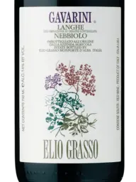 Elio Grasso Nebbiolo Gavarini Langhe 2022